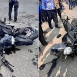 Two intermediate students tragically passed away in a bike accident near Andhra University in Vizag