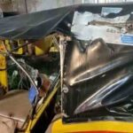 Maruti Junction auto crash