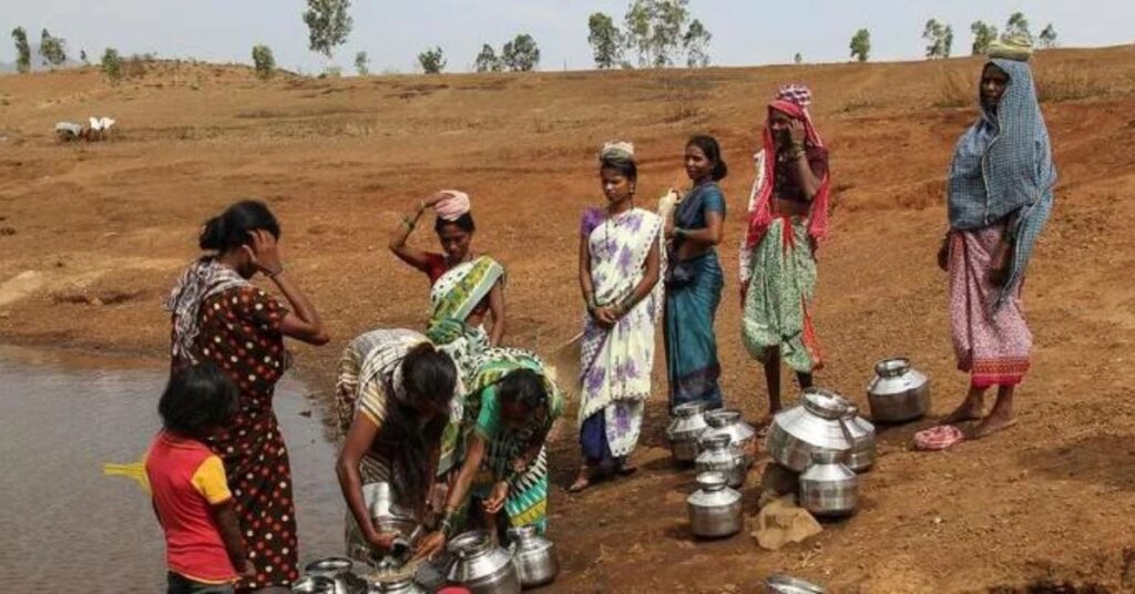 Villagers of Sidivalasa Walk Miles for Water Amidst Unfinished Borewell Project
