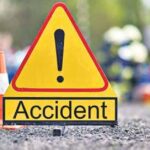 Car Accident Averted Near Visakhapatnam